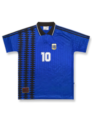 製品画像：1994 年ワールドカップ アルゼンチン代表 10 番マラドーナ ユニフォームの正面図
