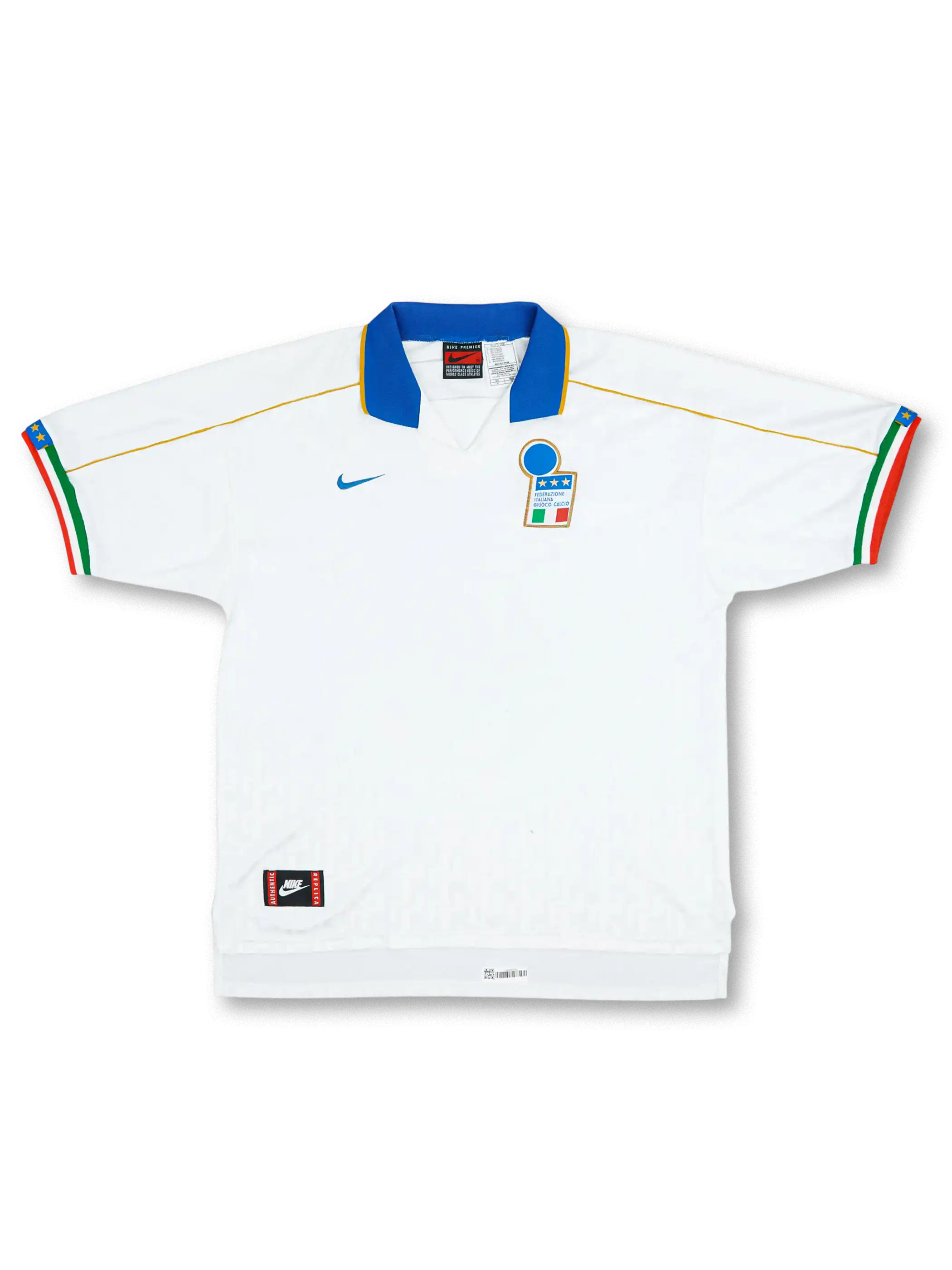 994–1996 イタリア アウェイ ユニフォーム、レトロサッカーシャツ