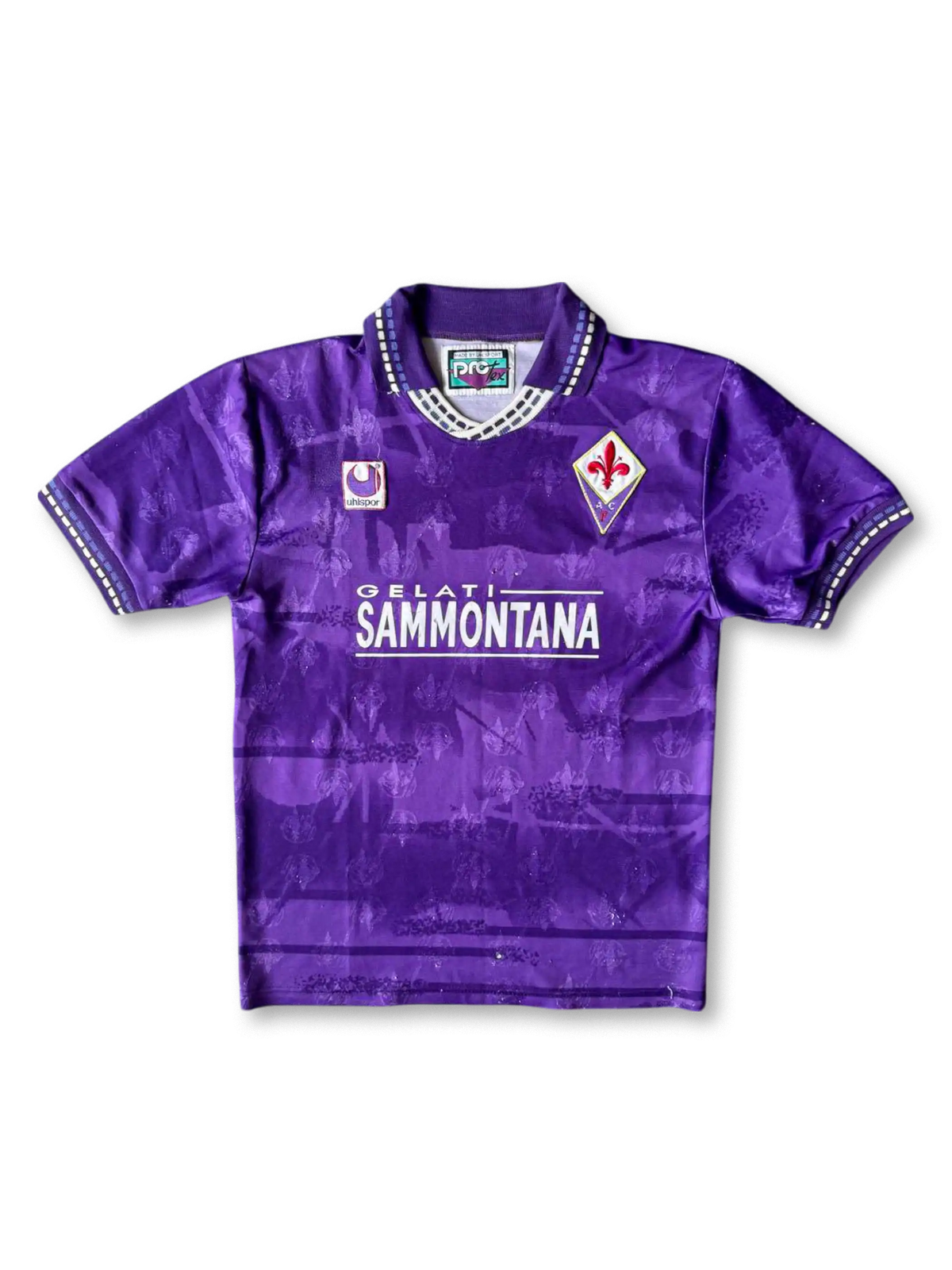 1994-95 Fiorentina home jersey, vintage football shirt