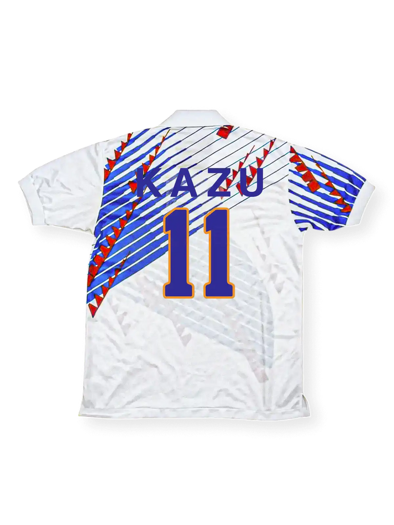 日本代表ユニフォーム ASICS KAZU 1994 1994–95 日本代表 アウェイレプリカ KAZU #11-KICKO – Kicko