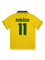 94 年ワールドカップブラジル 11 番ロマーリオユニフォーム背面図