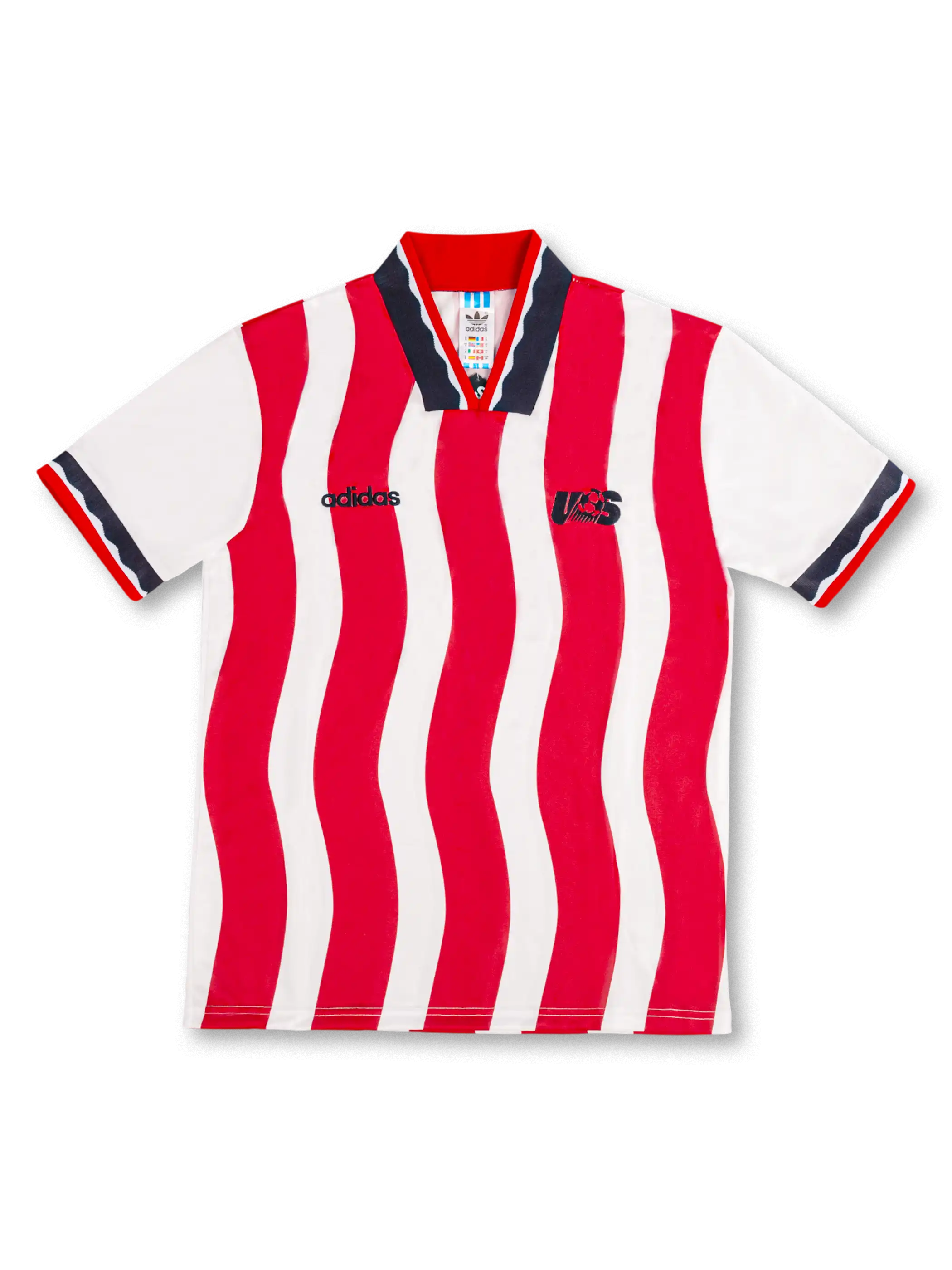 1994年アメリカ代表 ホームユニフォーム 正面 波状ストライプデザイン