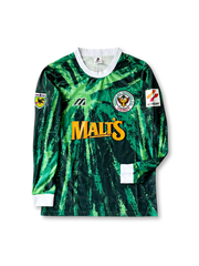 1994年 ヴェルディ川崎 天皇杯ユニフォーム 前面 放射グリーンデザイン