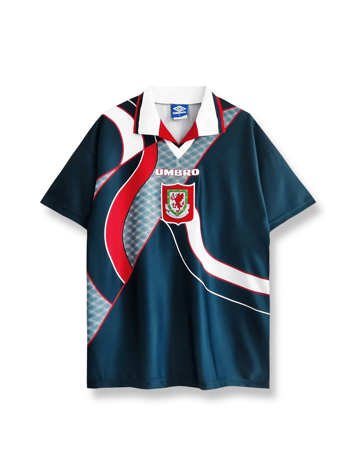 1994/95年シーズンウェールズ代表アウェイユニフォーム全体図