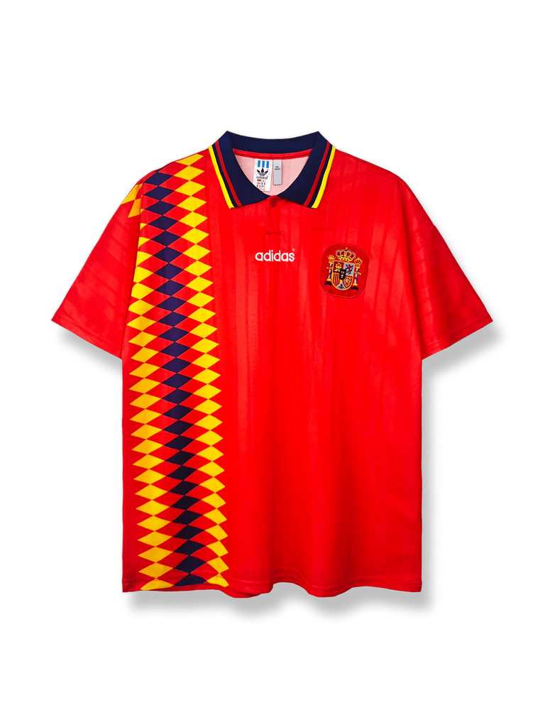 90s 1994/95 スペイン ユニフォーム  ヴィンテージ 古着 94/95 スペイン ホーム レトロユニフォーム-KICKO – KICKO JAPAN