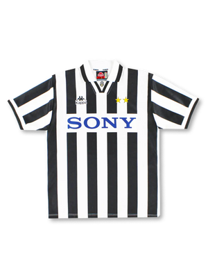 1995-96年 ユベントス カッパ ホームユニフォーム-KICKO – Kicko