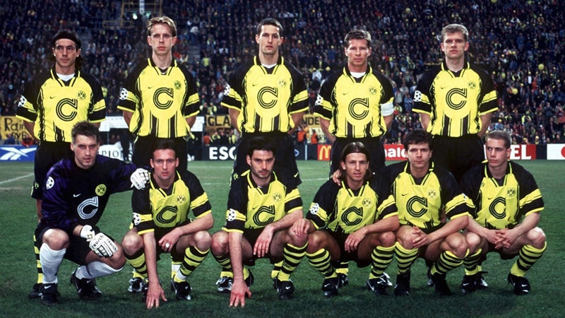 1996-97年 ボルシア・ドルトムント ホームユニフォーム-KICKO – KICKO
