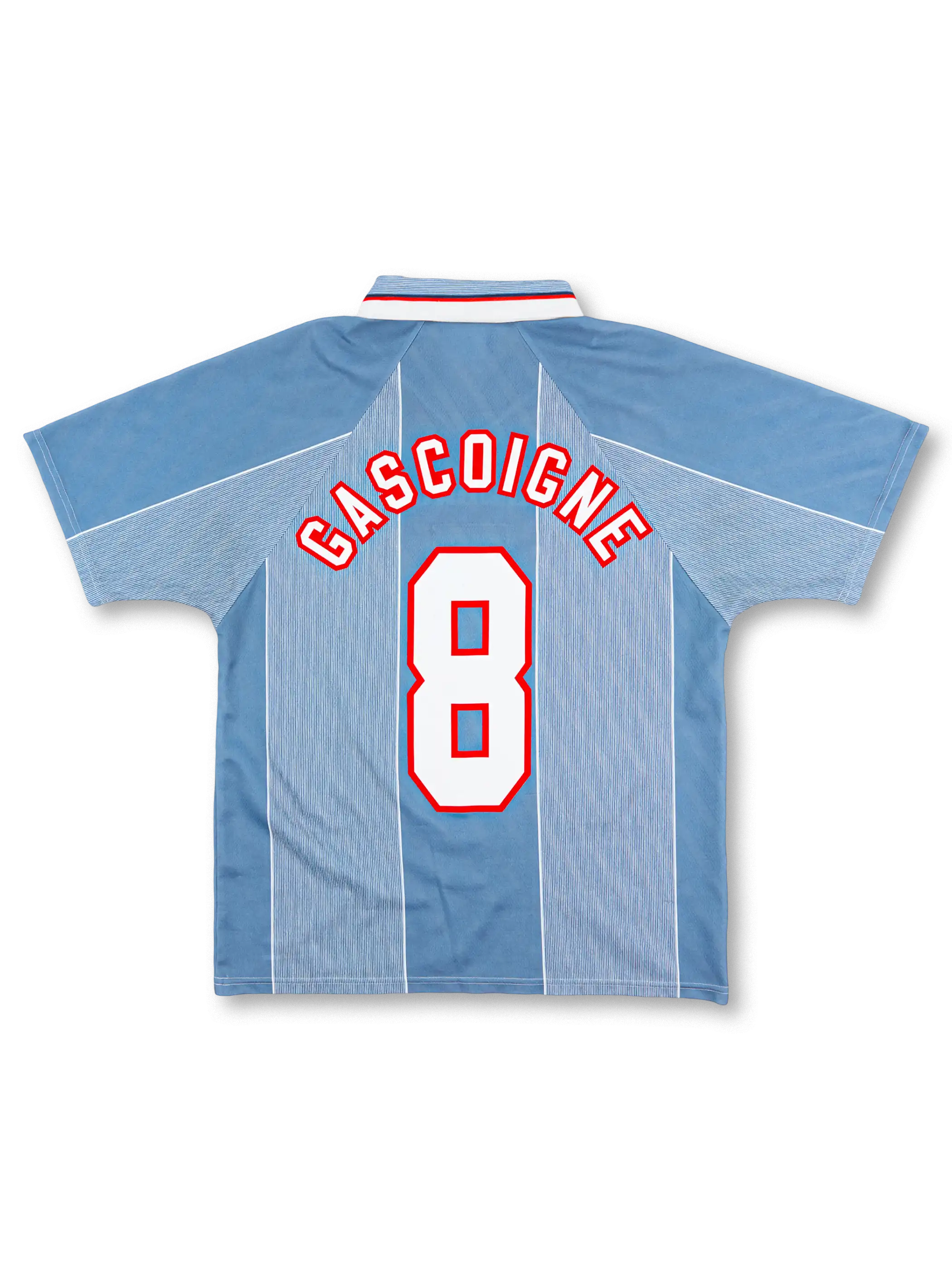 1996–97年イングランド代表 アウェイユニフォーム ガスコイン8番
