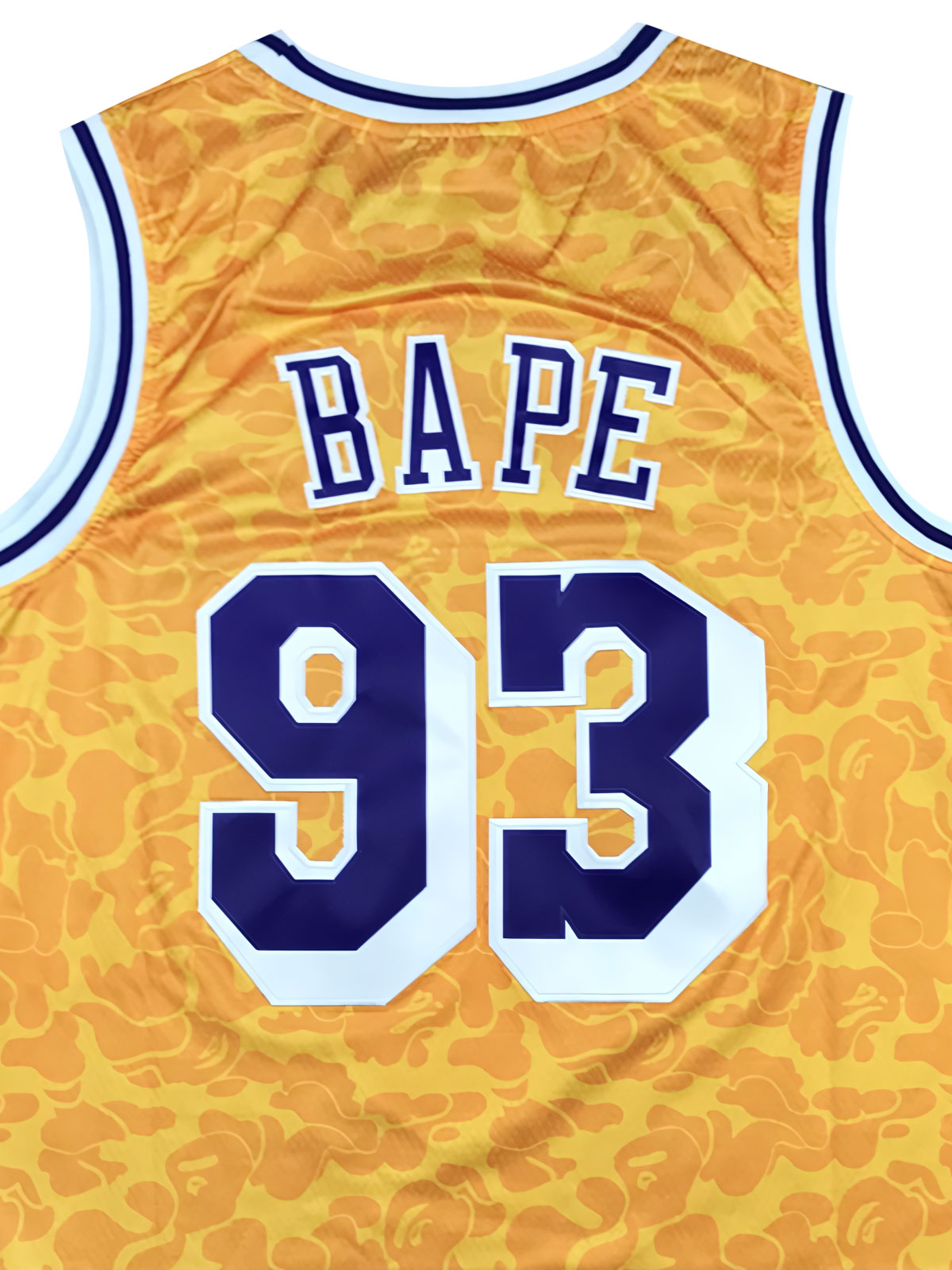 1996-97年 ロサンゼルス・レイカーズ ホーム ア ベイシング・エイプ 93番
