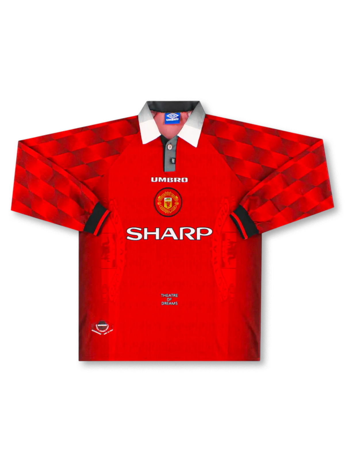 1996/97シーズン マンチェスター・ユナイテッド ホームユ ニフォーム 長袖