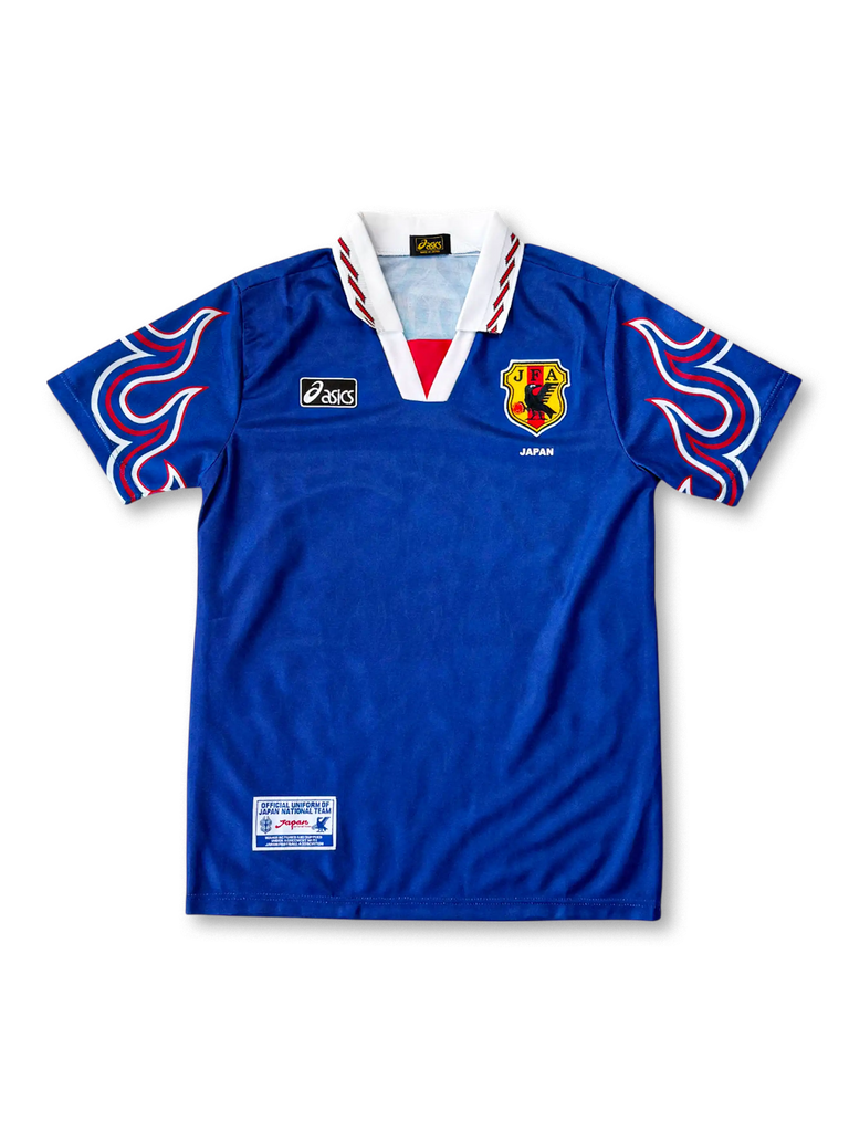 1996年 日本代表 ホームユニフォーム（アシックス製／初期炎デザイン