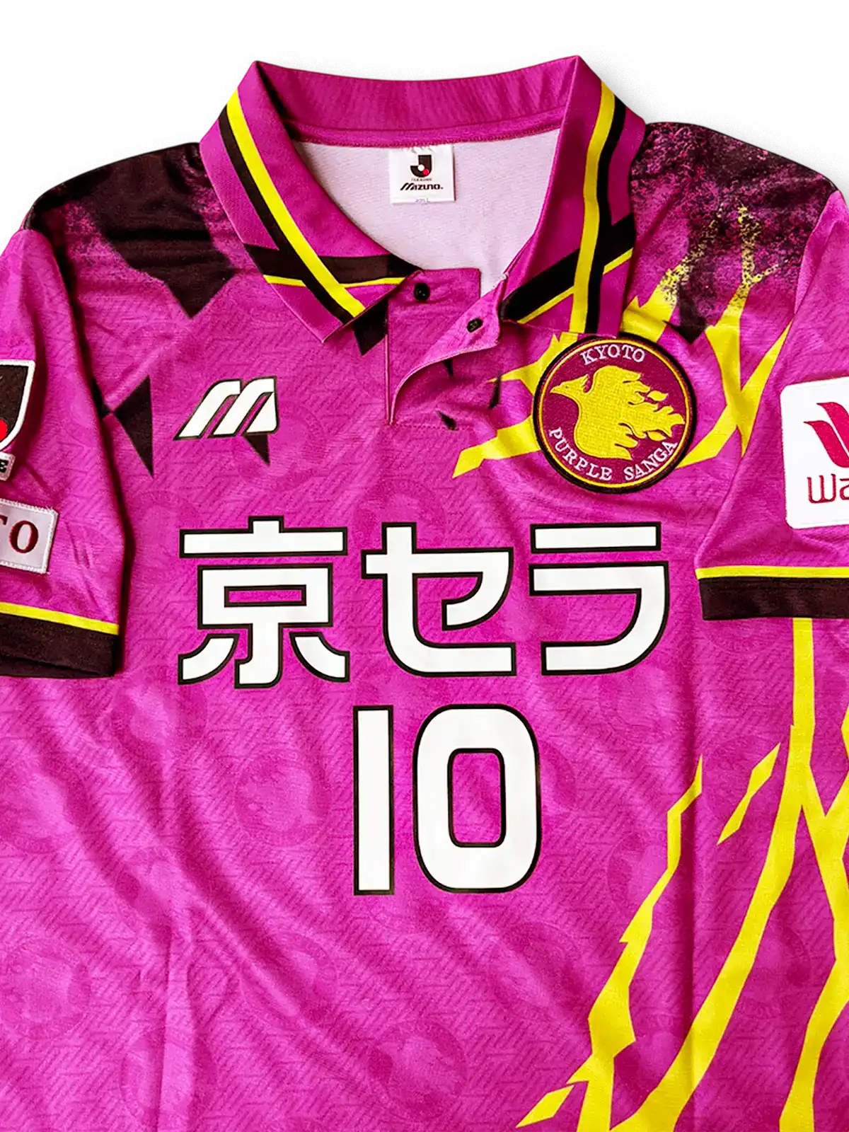 1996年 京都パープルサンガ ホーム ユニフォーム 10番 ラモス瑠偉 1996年 京都パープルサンガ ホーム ユニフォーム 10番 ラモス瑠偉
