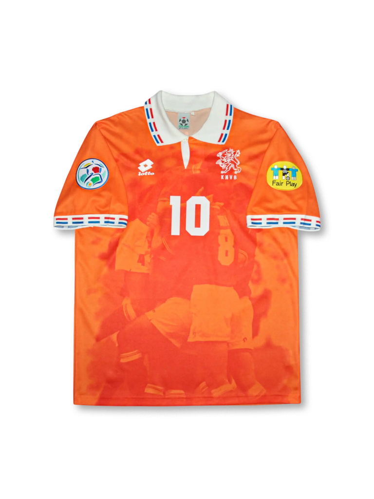 1996年 オランダ代表 ホーム ユニフォーム ユーロ96 ベルカンプ 10番 1996年 オランダ代表 ホーム ユニフォーム ユーロ96 ベルカンプ 10番