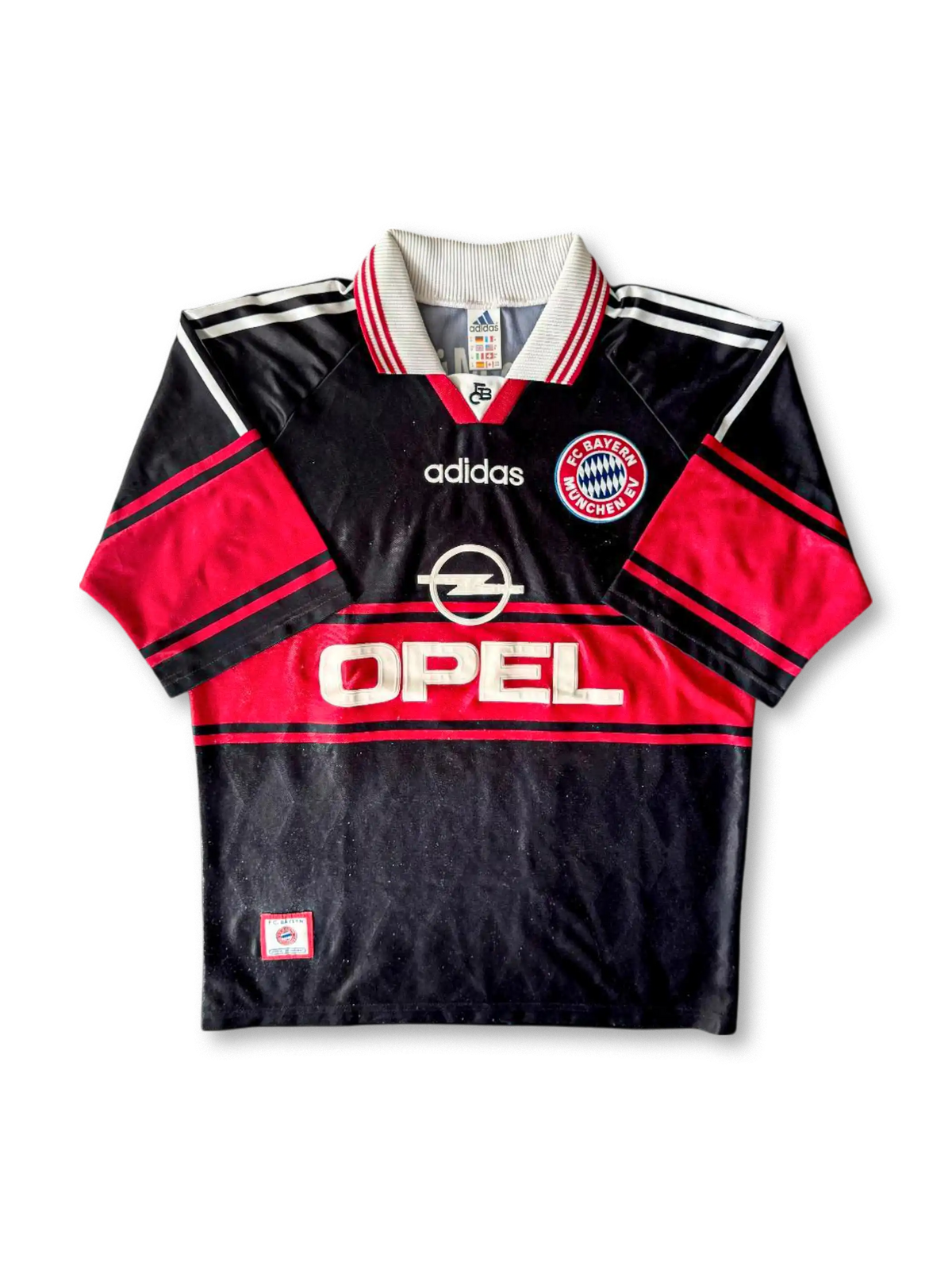 1997-98 Bayern Munich Away jersey, vintage basketball shirt