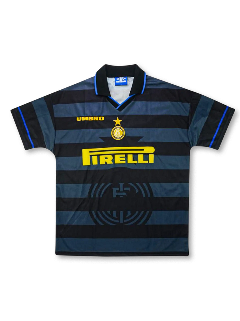 1997-98年インテルミラノホームユニフォーム 18番 サイズL 1997-98年 インテル・ミラノ サードユニフォーム-KICKO – KICKO JAPAN