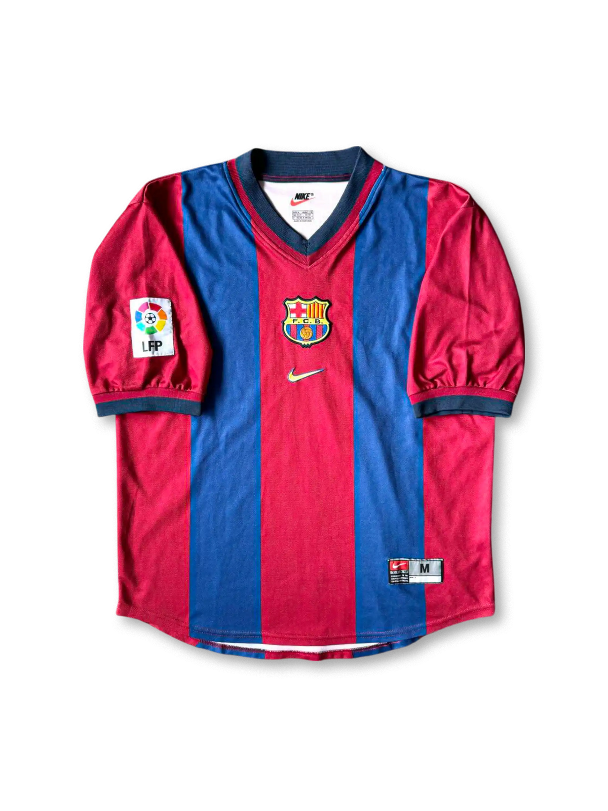  1998-99 Barcelona home jersey, vintage football shirt