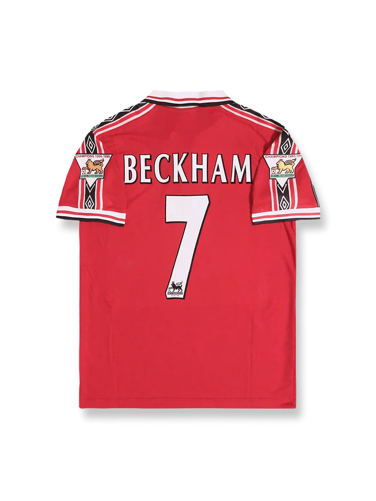 【美品】マンチェスターユナイテッド 97-98 Lサイズ 長袖 7番 ベッカム マンチェスターユナイテッド 98-99ユニフォーム 長袖 ベッカム背番号7