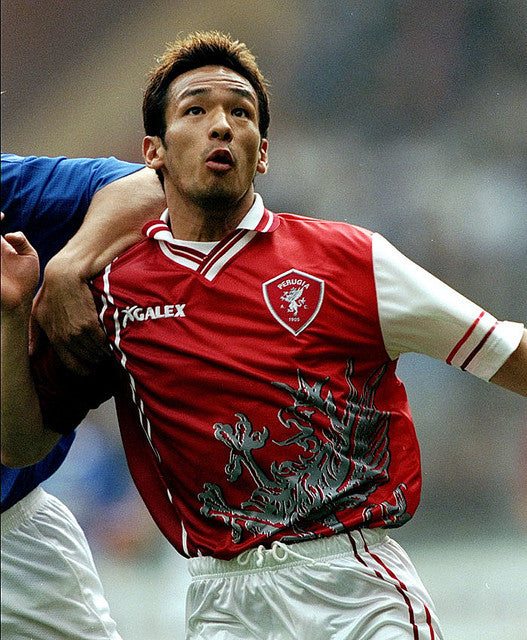 1998-99 ペルージャ ホームユニフォーム 中田英寿 #7-KICKO – Kicko