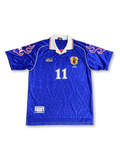1998年 日本代表 フランスW杯 炎ユニフォーム 三浦知良 #11