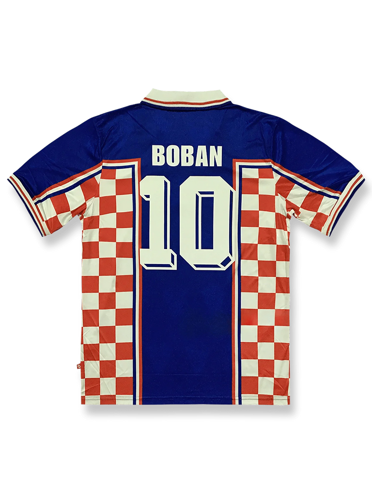 クロアチア代表/ボバン/ホーム/98年W杯モデル 1998年 ワールドカップ クロアチア アウェイ ボバン 10番-KICKO