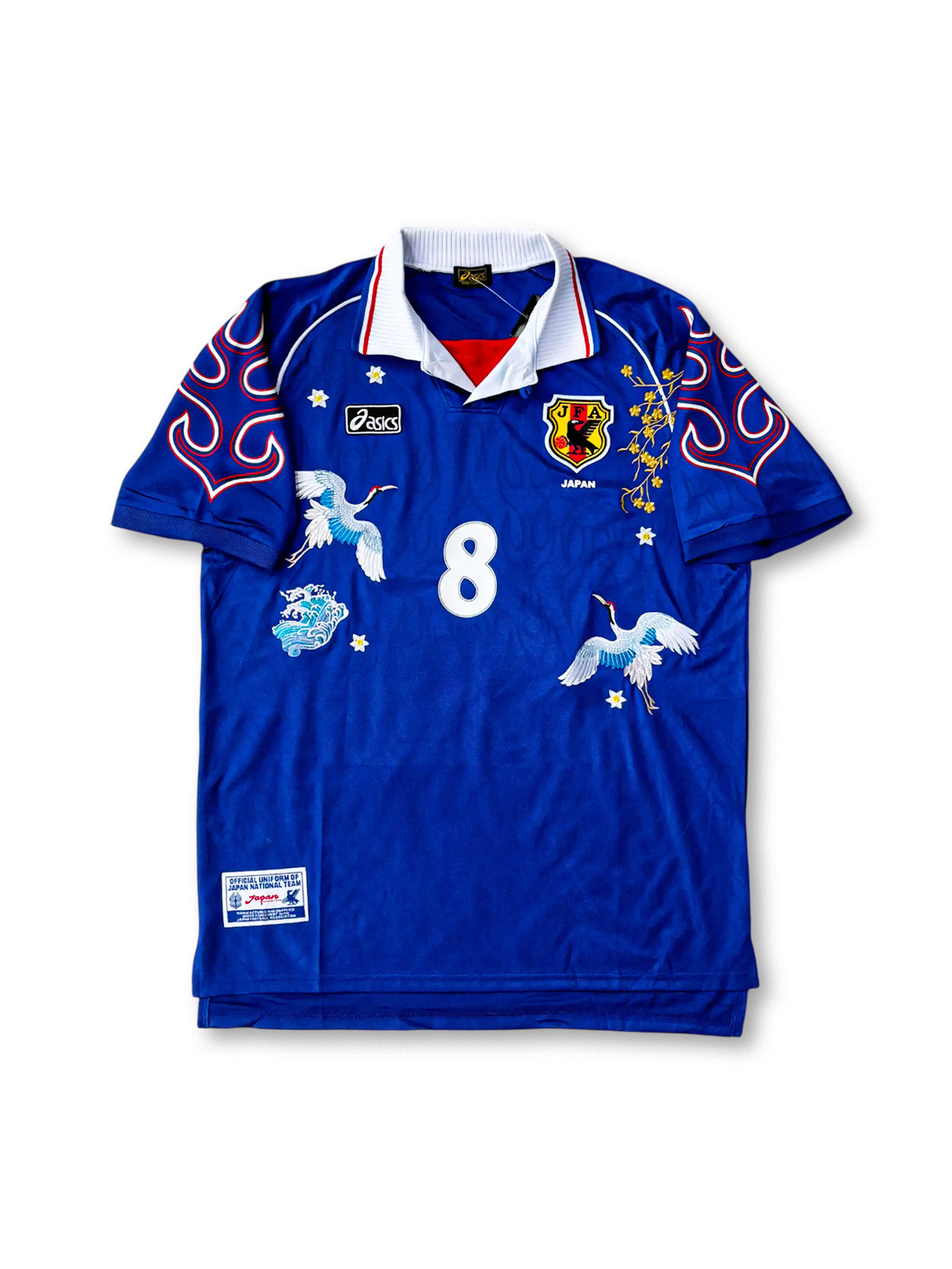 1998年 日本代表 ホームユニフォーム（手刺繍スペシャルモデル）