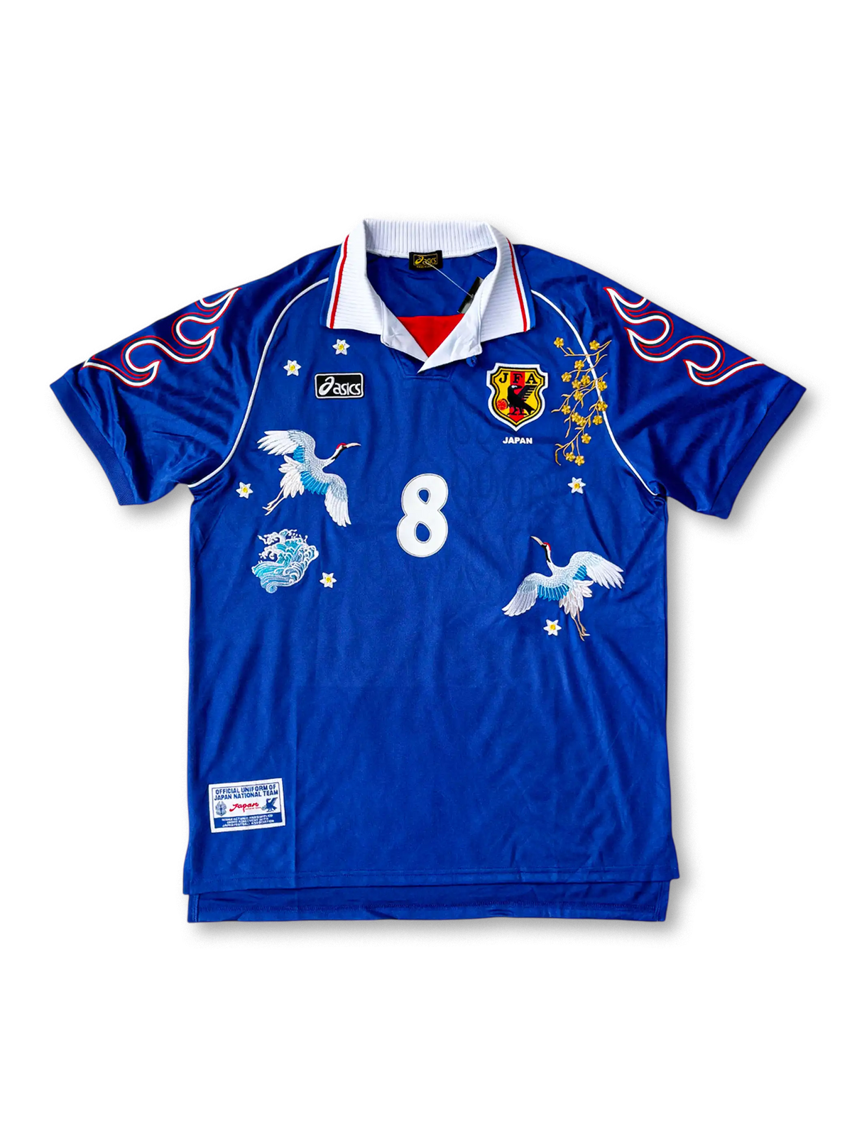 1998年 日本代表 ホームユニフォーム（手刺繍スペシャルモデル）
