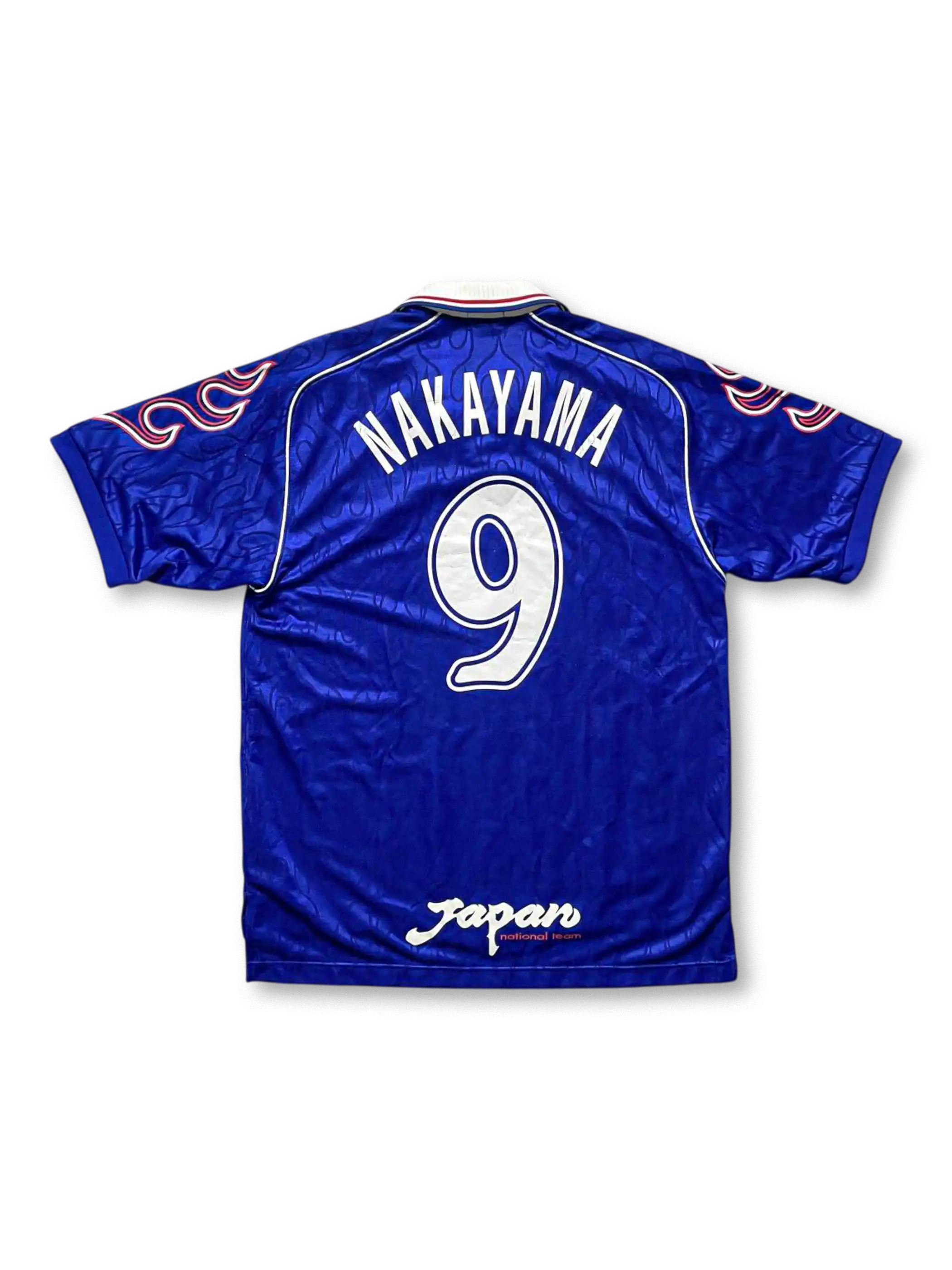 1998年 日本代表 ホーム 中山雅史 9番 フランスW杯