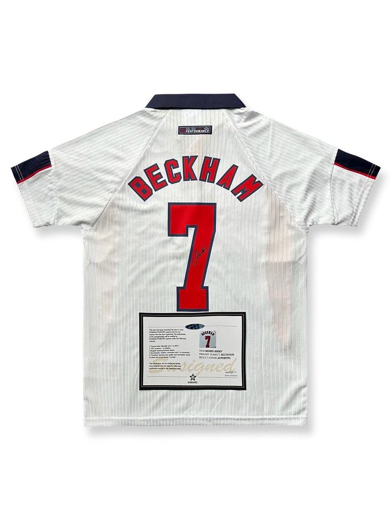 1998年 イングランド ホーム ベッカム サイン入り 7番-KICKO – KICKO JAPAN 1998年 イングランド ホーム ベッカム サイン入り 7番-KICKO – KICKO JAPAN