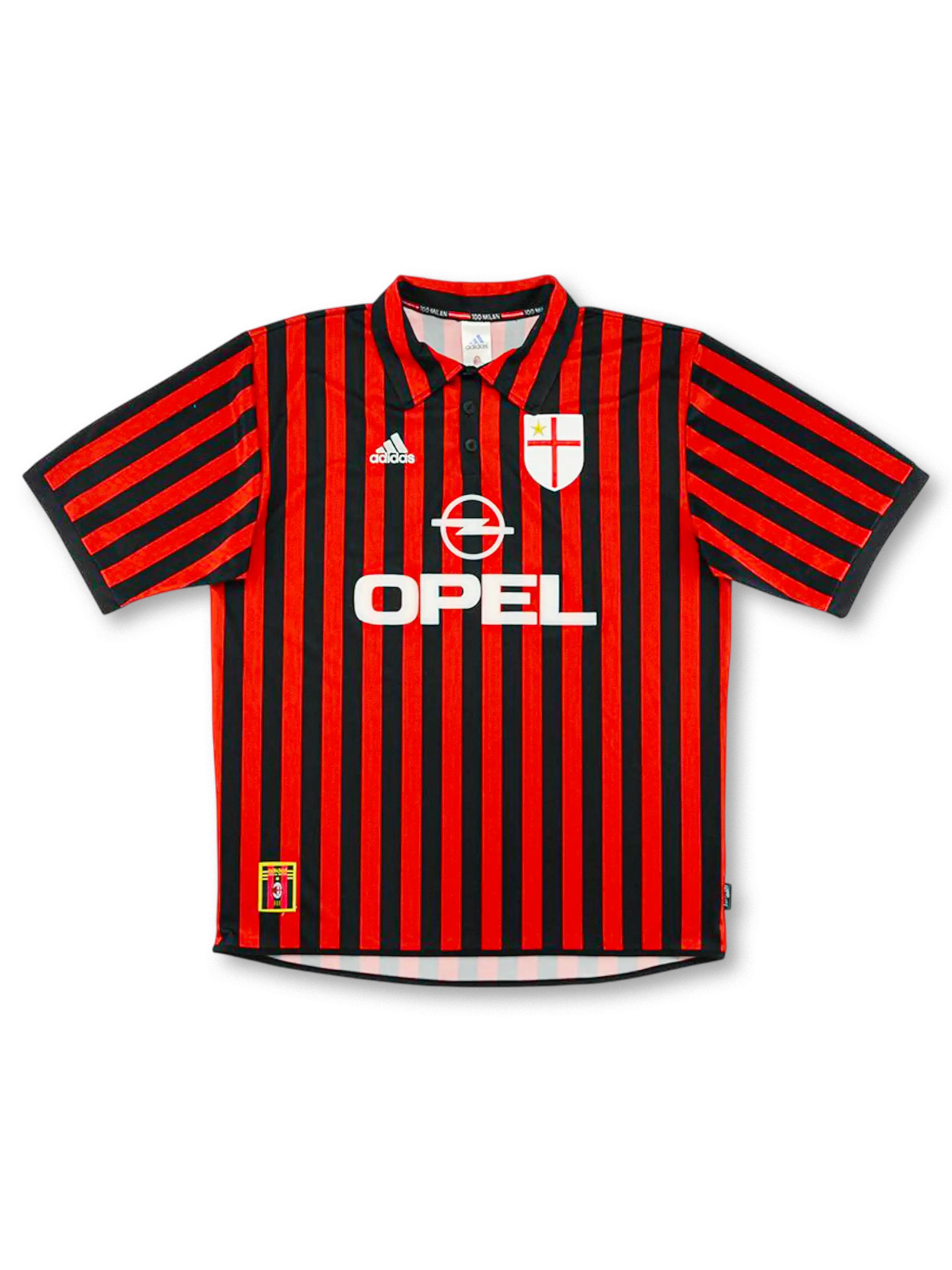 1999-00年ACミラン ホームユニフォーム 前面