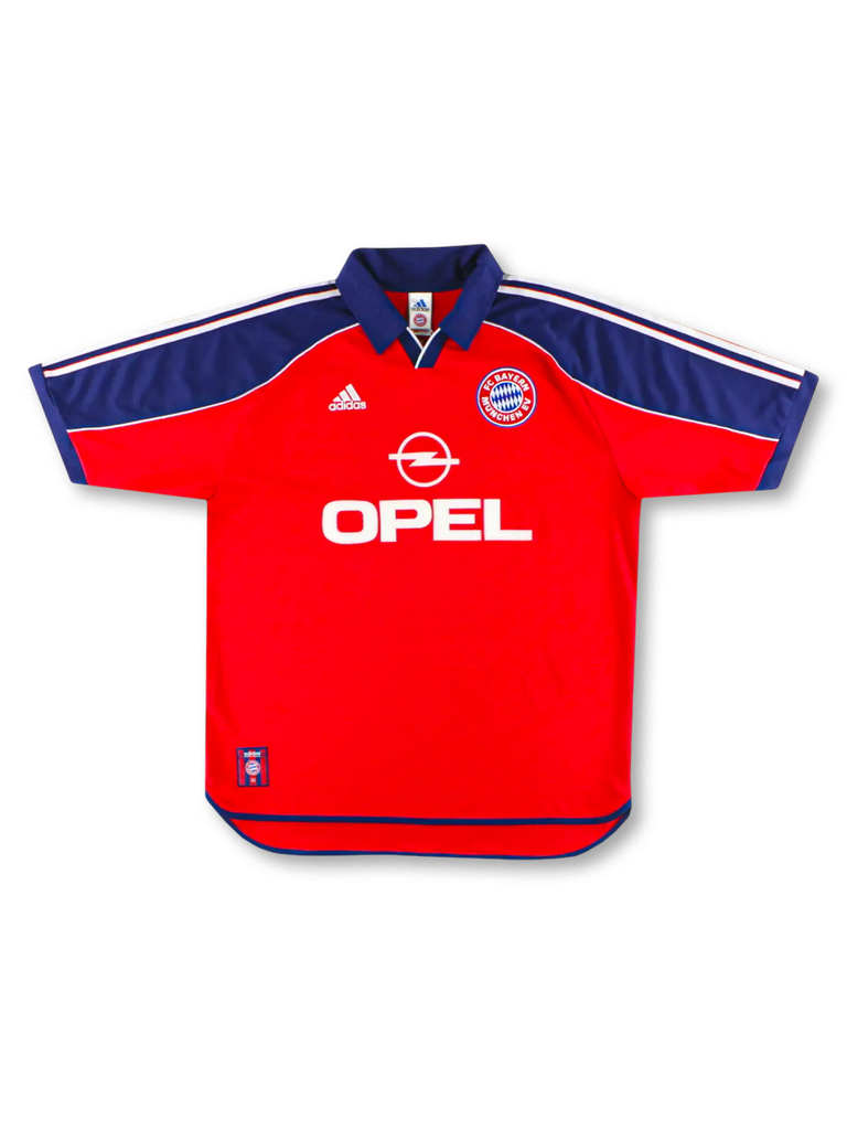 希少☆ 1998-99 バイエルンミュンヘン opel ユニフォーム adidas - FCバイエルン・ミュンヘン OPEL期 ユニフォーム ゲームシャツ