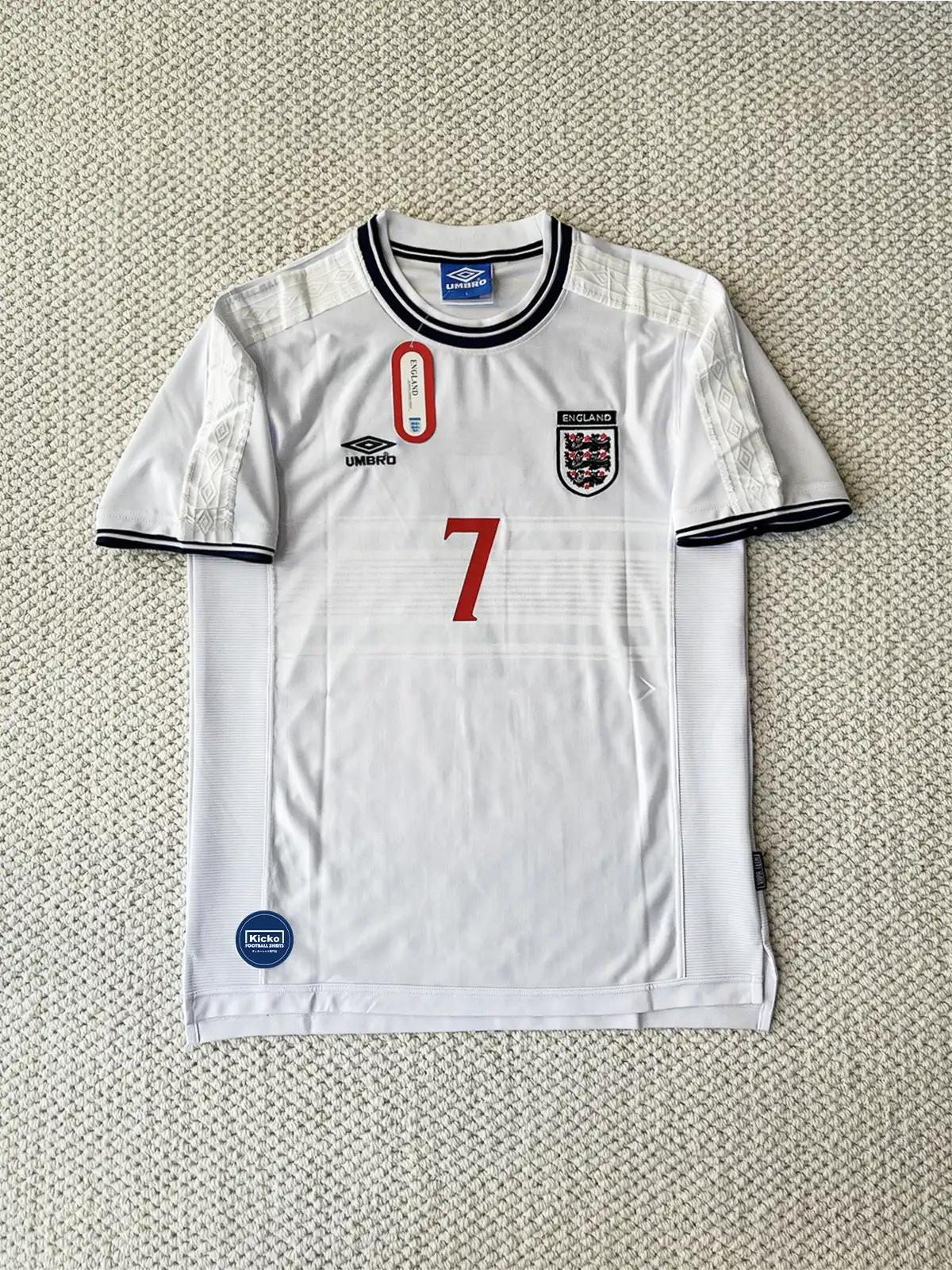 1999–2001年 イングランド代表 ホーム ベッカム 7