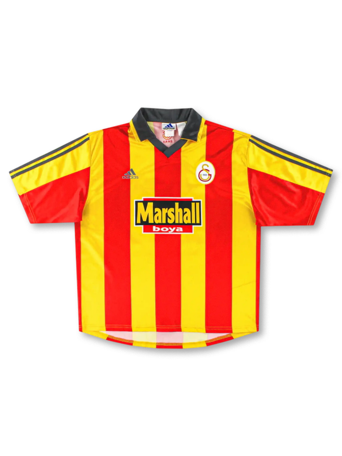 1999-2000年 ガラタサライ ホームユニフォーム ハジ 10番, vintage football jersey retro Galatasaray kit classic soccer shirt