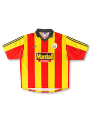 1999-2000年 ガラタサライ ホームユニフォーム ハジ 10番, vintage football jersey retro Galatasaray kit classic soccer shirt