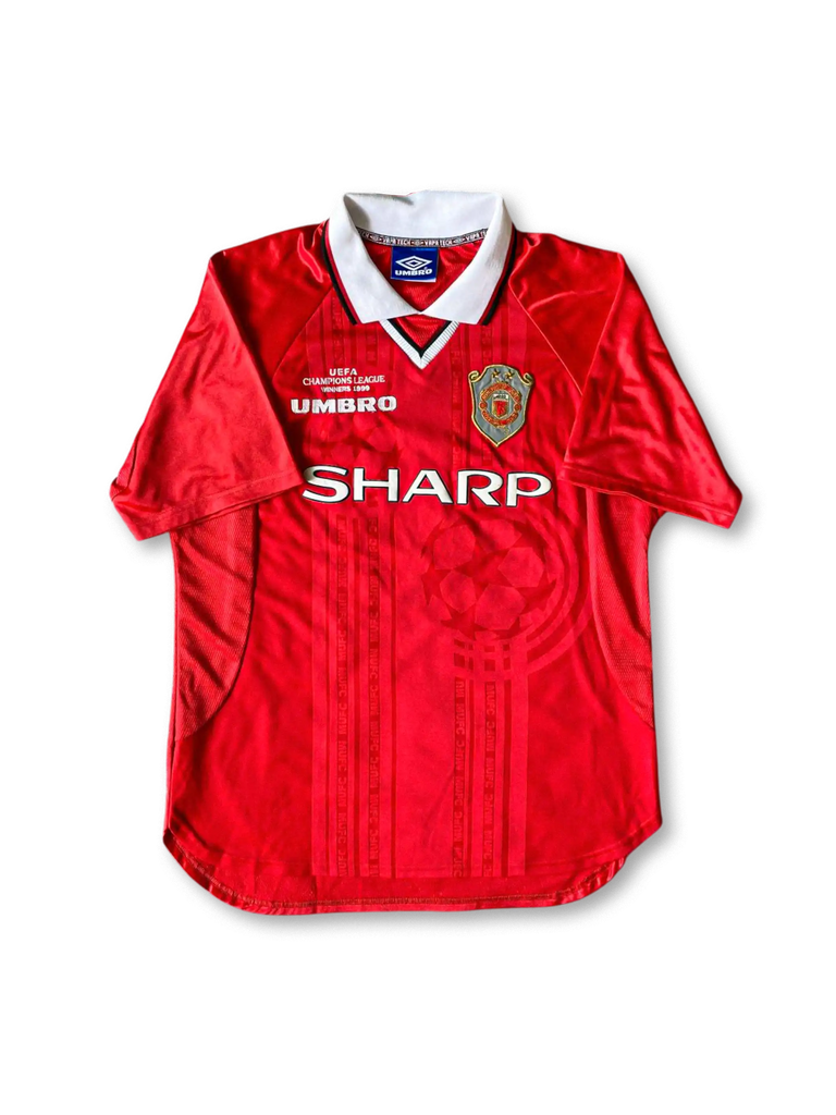 1999-2000年 マンチェスター・ユナイテッド カップ戦仕様 記念刺繍