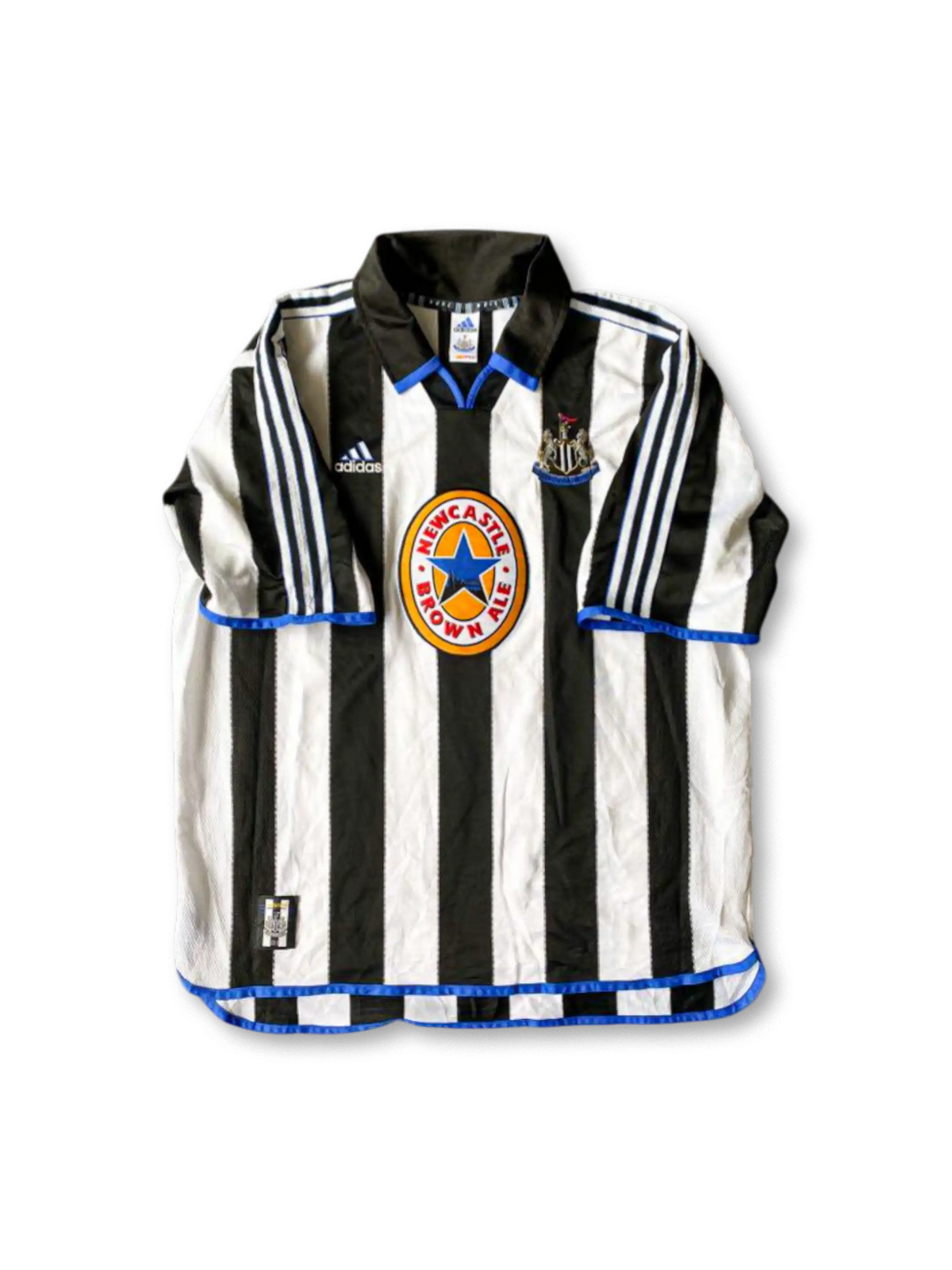 1999-2000年 ニューカッスル・ユナイテッド ホーム ジャージ シェアラー 9、ビンテージサッカージャージ