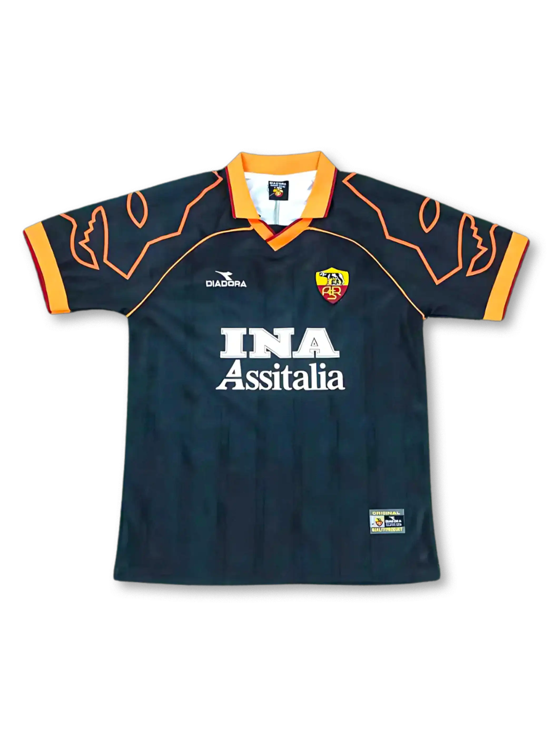 1999-2000年 ASローマ アウェイユニフォーム 中田英寿 #8