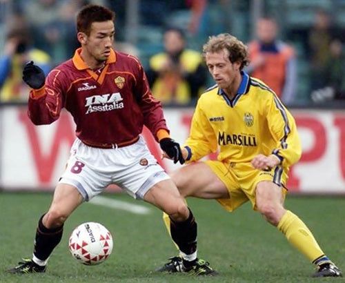 1999-2000年 ローマ ホームユニフォーム 中田英寿 #8-KICKO – KICKO JAPAN