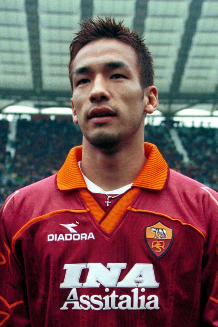 1999-2000年 ローマ ホームユニフォーム 中田英寿 #8-KICKO – KICKO JAPAN
