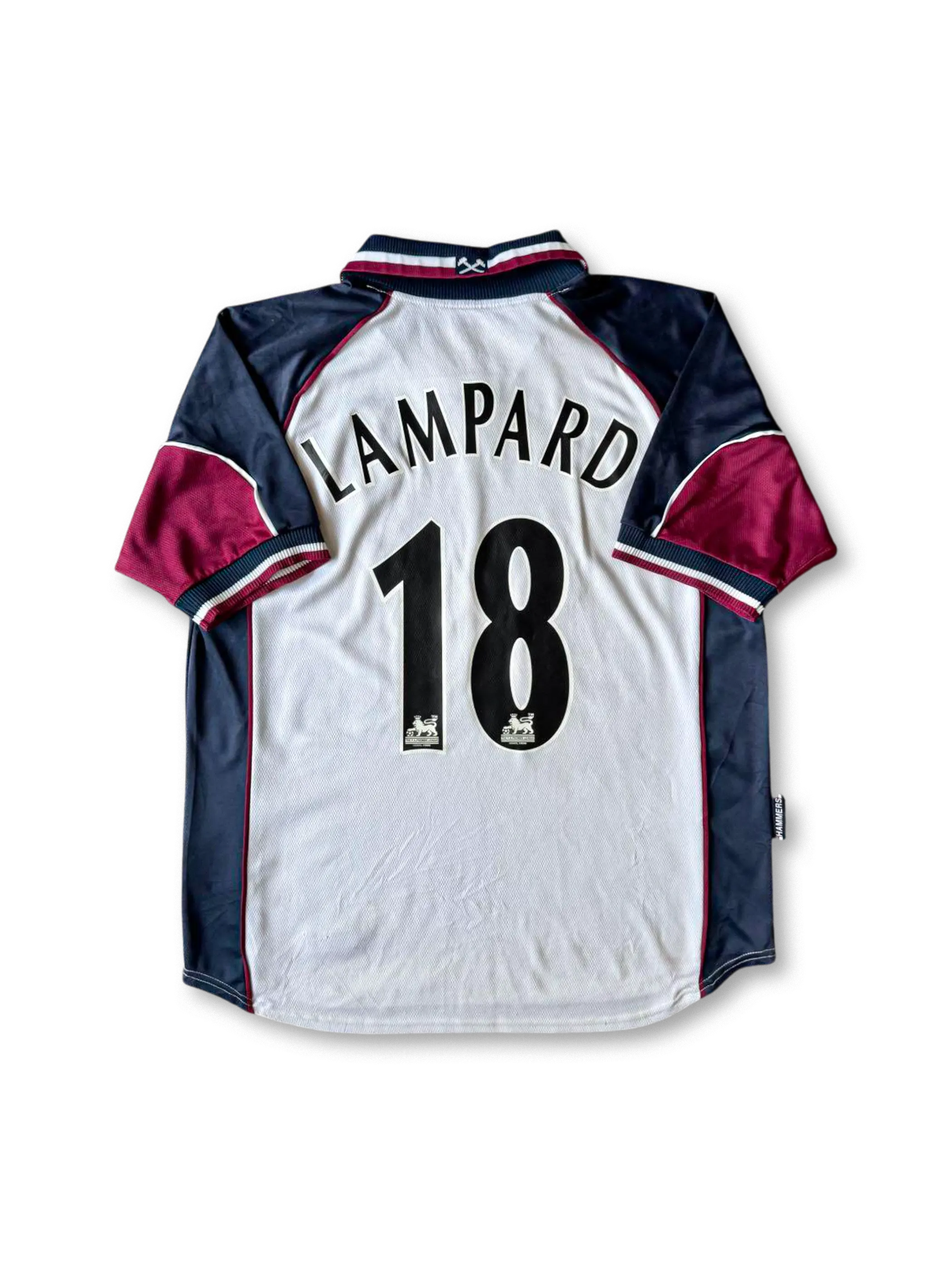 1999-2001 ウェストハム・ユナイテッド アウェイ ユニフォーム ランパード #18 ドクターマーチンモデル