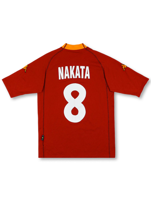 2000-01年 ASローマ ホームユニフォーム 中田英寿 #8-KICKO – KICKO JAPAN