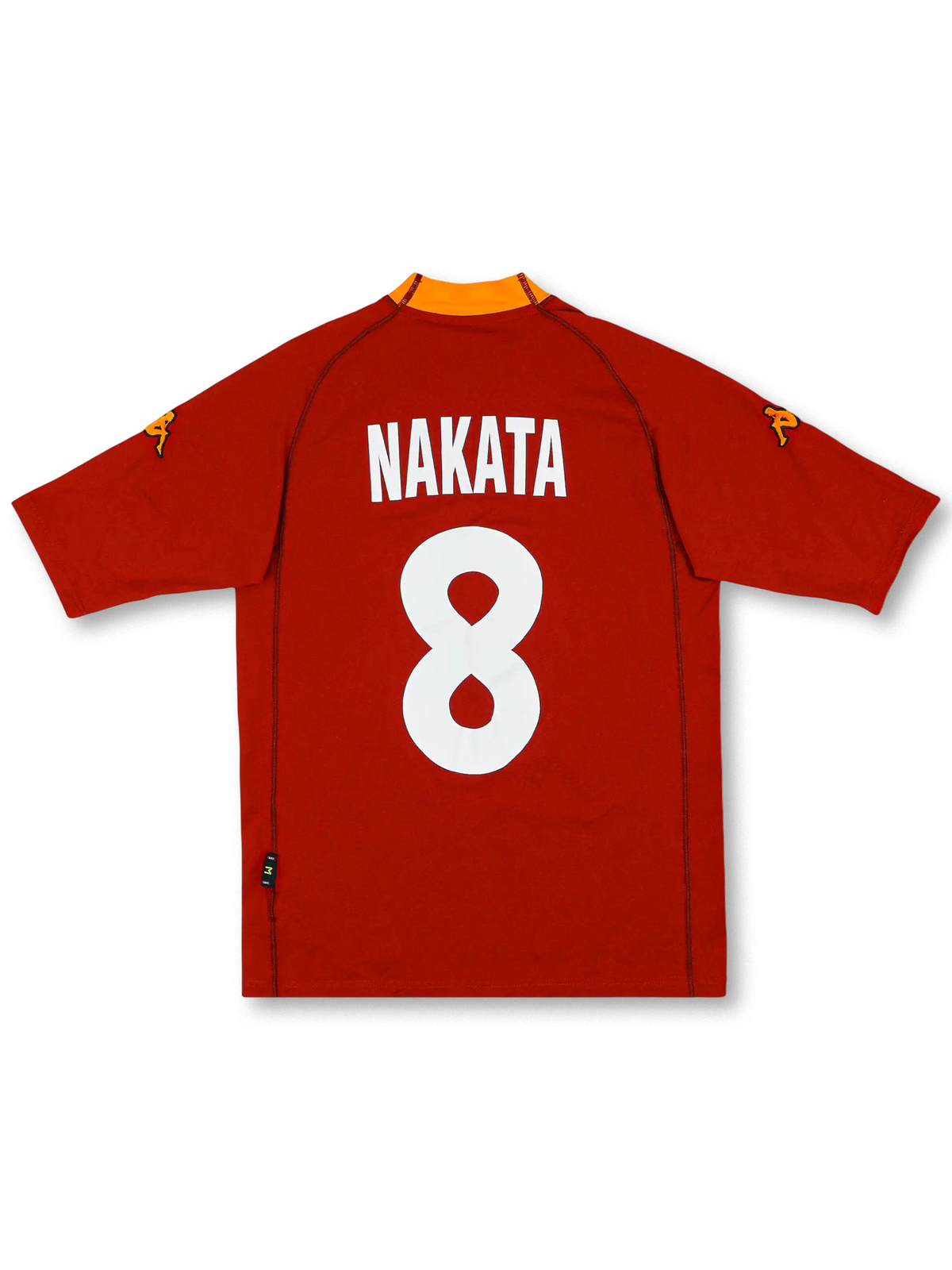 2000-01年ASローマ ホームユニフォーム 中田英寿8番 前面
