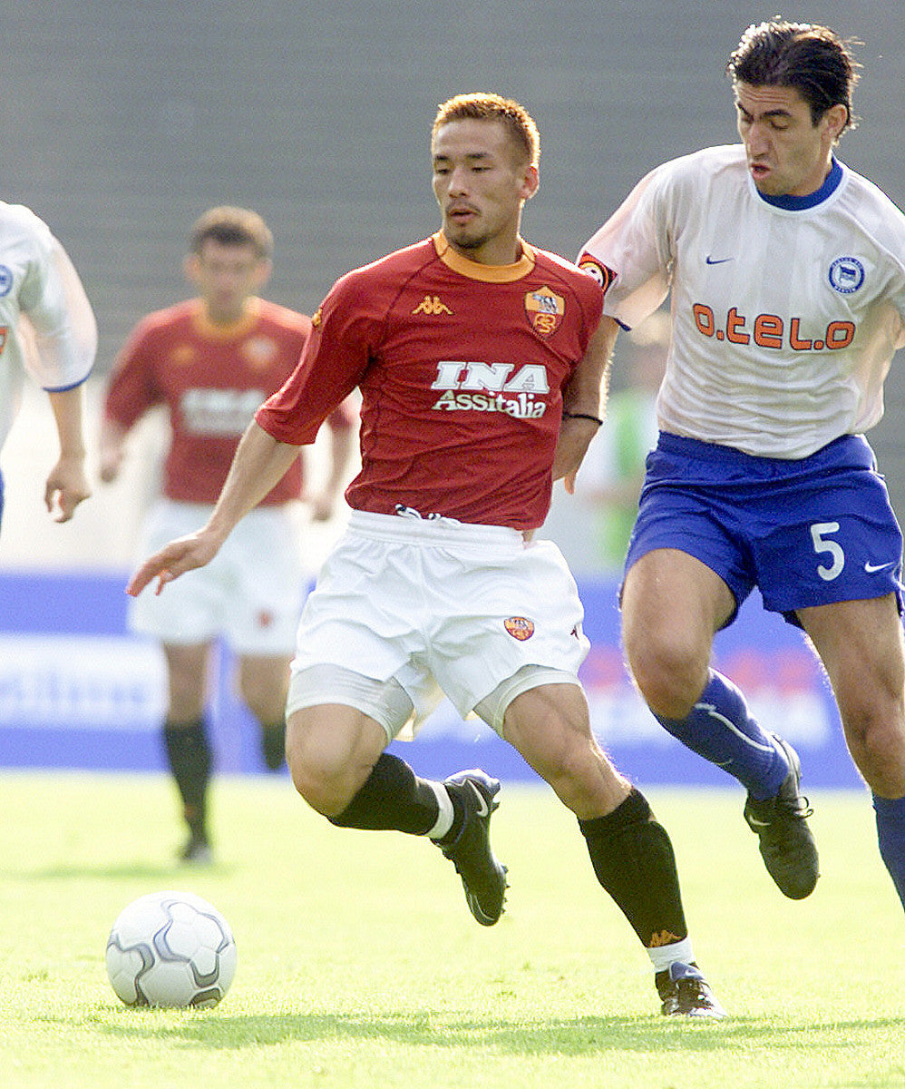 2000-01年 ASローマ ホームユニフォーム 中田英寿 #8-KICKO – KICKO JAPAN