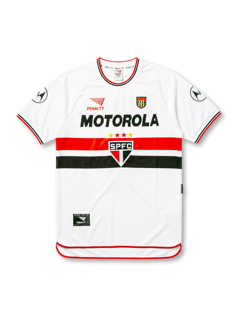 サンパウロ2000年RogérioCeniキーパーサッカーユニフォームペナルティ 2000 サンパウロFC ホームユニフォーム Penalty製 MOTOROLAスポンサー