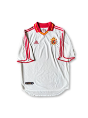 2000 Spain Away football jersey, vintage football shirt