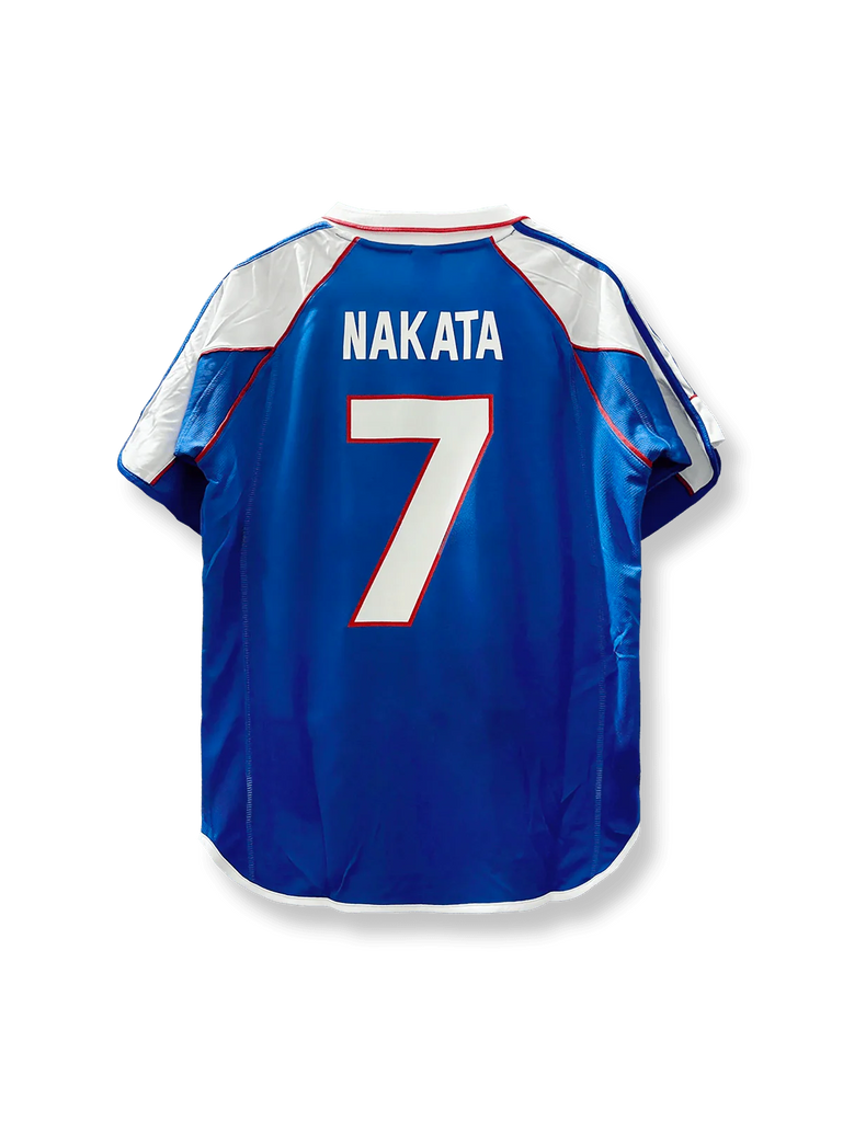 日本1998 代表 サッカーシャツ&パンツ　NAKATA 8 中田英寿 1998-japan-home-nakata-