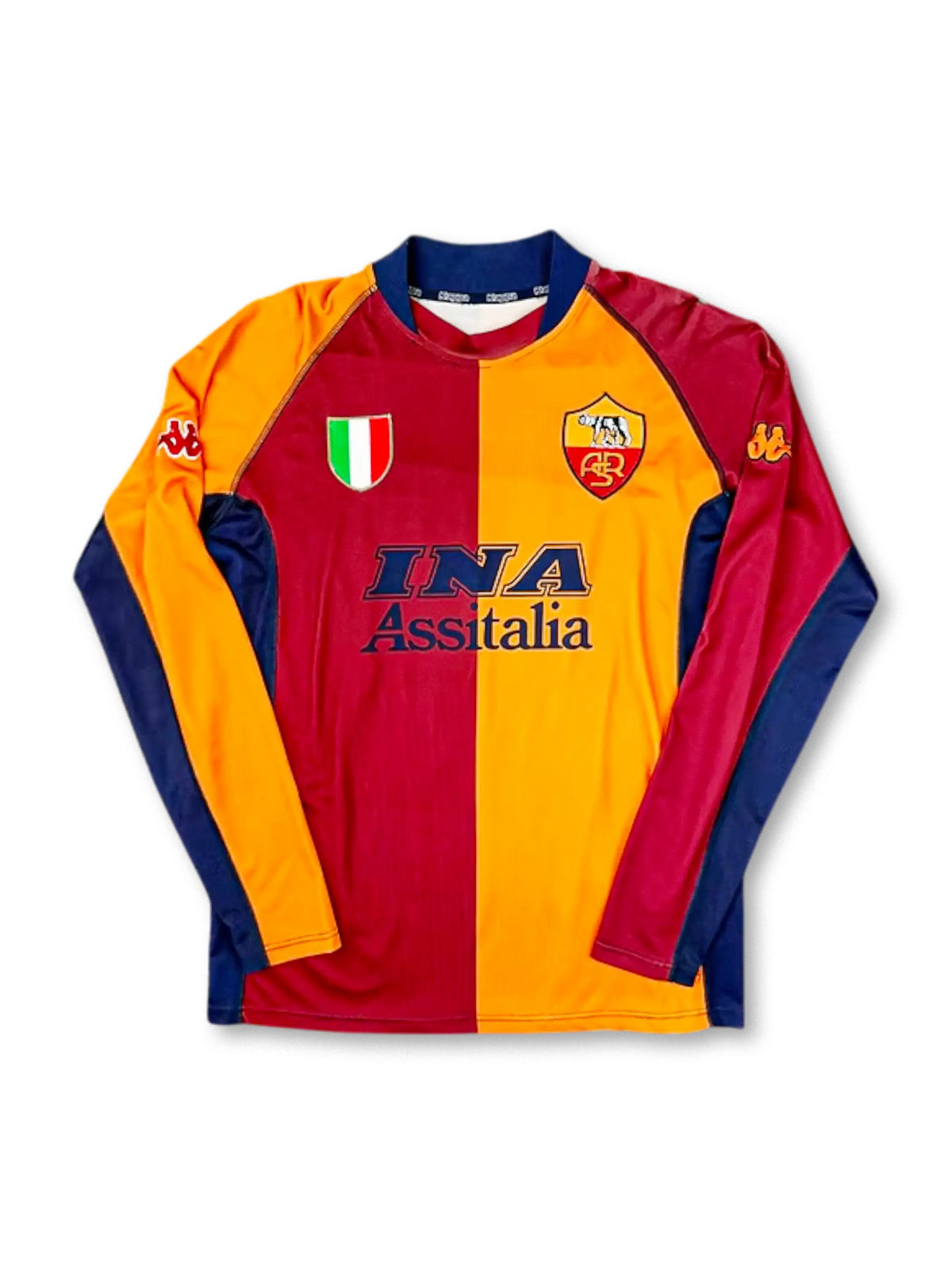 ASローマ 2001-02 ホーム 長袖ユニフォーム-KICKO – KICKO JAPAN ASローマ 2001-02 ホーム 長袖ユニフォーム-KICKO – KICKO JAPAN