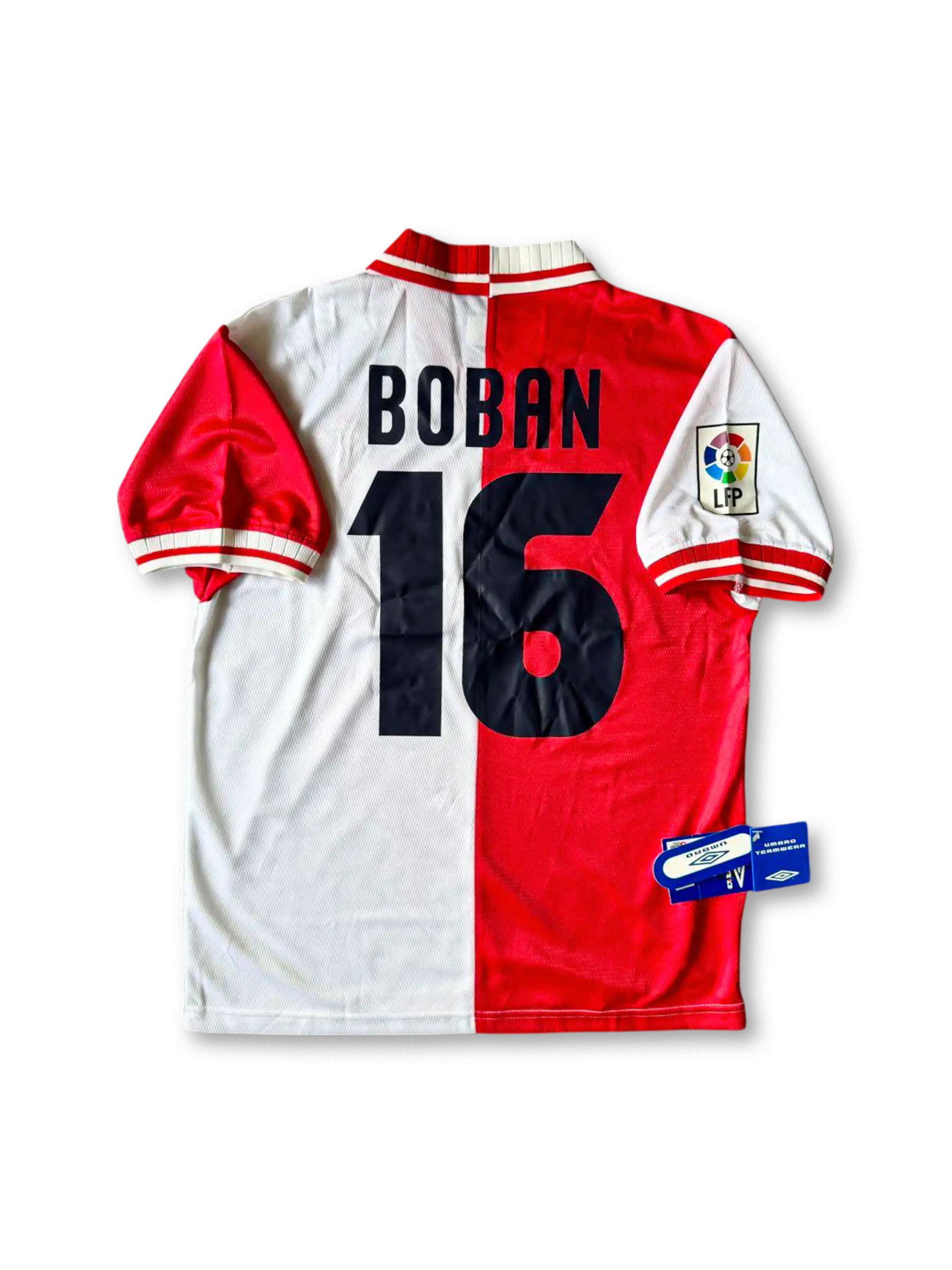 2001-02年 セルタ・デ・ビーゴ ホーム ボバン 16番