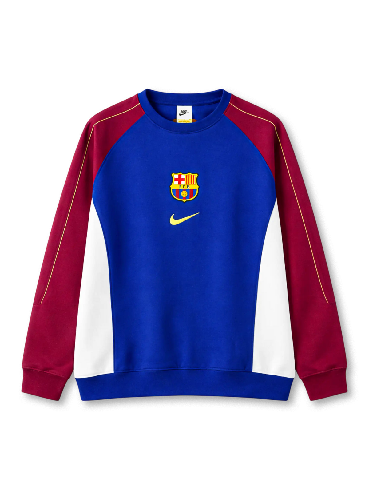 FCバルセロナ 厚手トレーニングスウェット 正面デザイン
