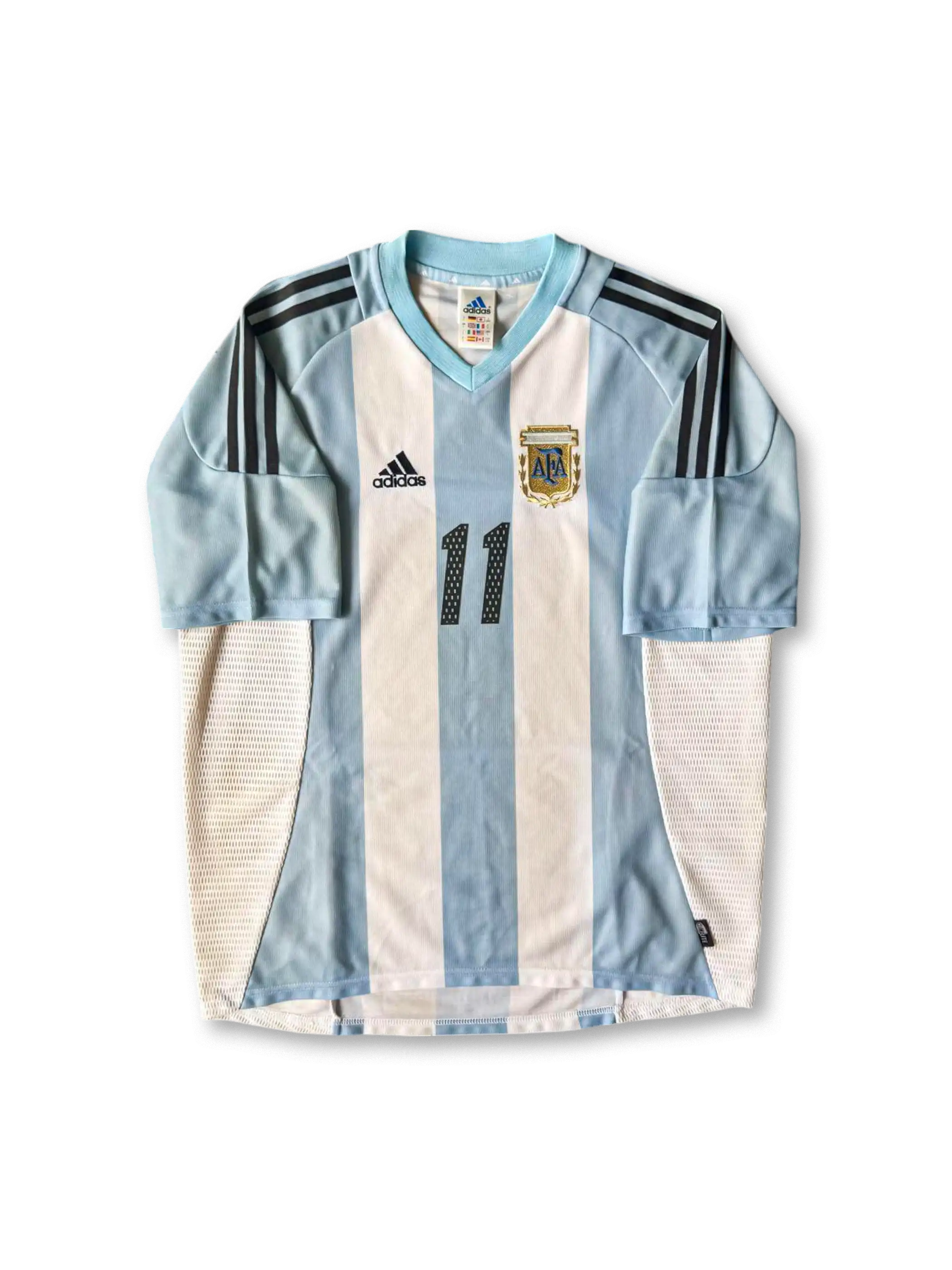 2002年 アルゼンチン代表 ホーム ベロン 11