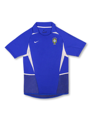 2002年ブラジル代表アウェイユニフォーム 正面 デザイン・エンブレム